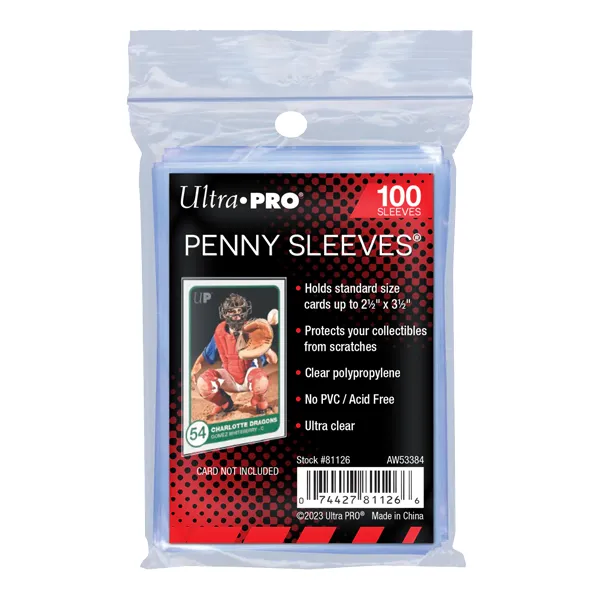100 Fundas Penny Sleeves